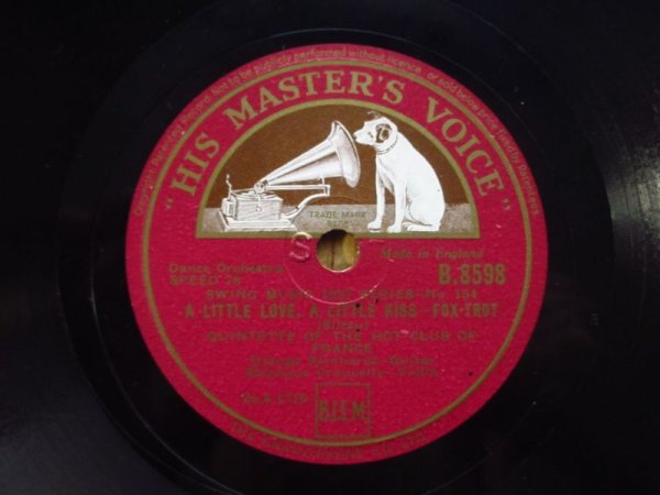 画像1: Quintette Of The Hot Club Of France / Body And Soul & A Little Love, A Little Kiss (1)