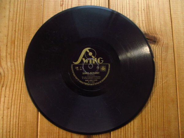 画像3:  Django Reinhardt / Saint-Louis Blues & Bouncin' Around (3)