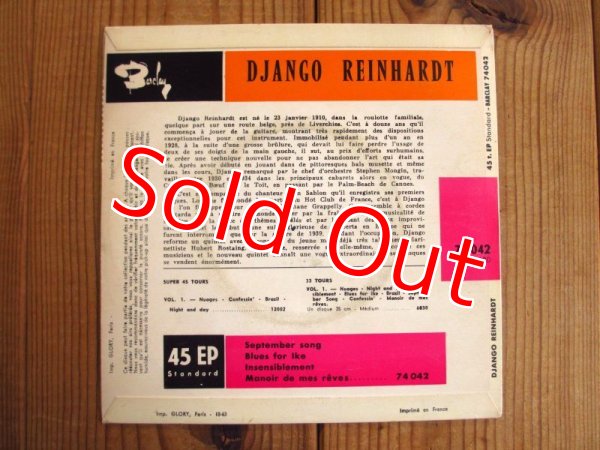 画像7: 2枚セット！■Django Reinhardt / 1 (Nuages) & 2 (September song) (7)