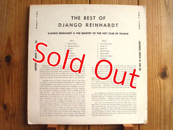画像2: Django Reinhardt / Best Of Django Reinhardt (2)