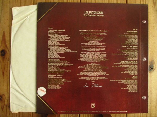 画像2: Lee Ritenour / The Captain's Journey (2)