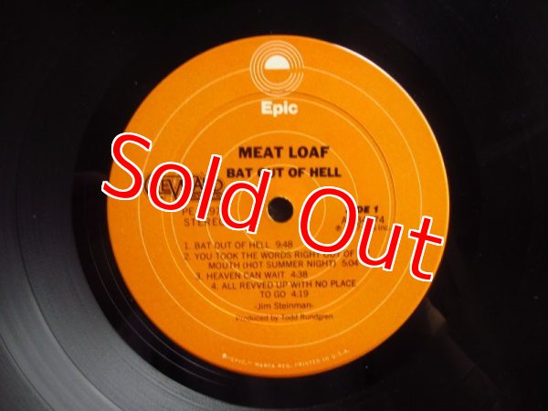 画像3: Meat Loaf / Bat Out Of Hell (3)