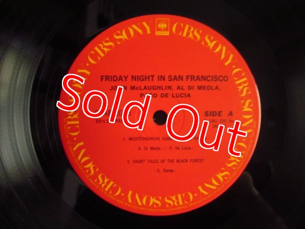 画像3: Al Di Meola, John McLaughlin, Paco De Lucia /  Friday Night In San Francisco (3)