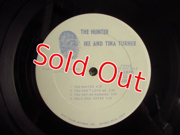 画像3: PROMOラベル！■Ike & Tina Turner / The Hunter (3)