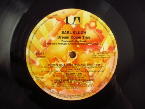 画像3: Earl Klugh / Dream Come True (3)