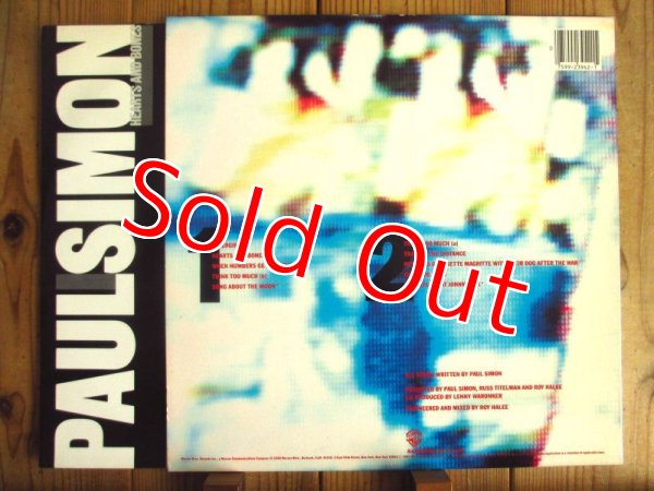 画像2: Paul Simon / Hearts And Bones (2)