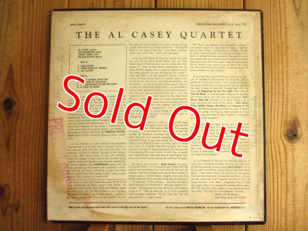 画像2: Al Casey / The Al Casey Quartet (2)