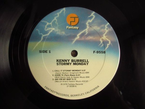 画像3: Kenny Burrell / Stormy Monday (3)