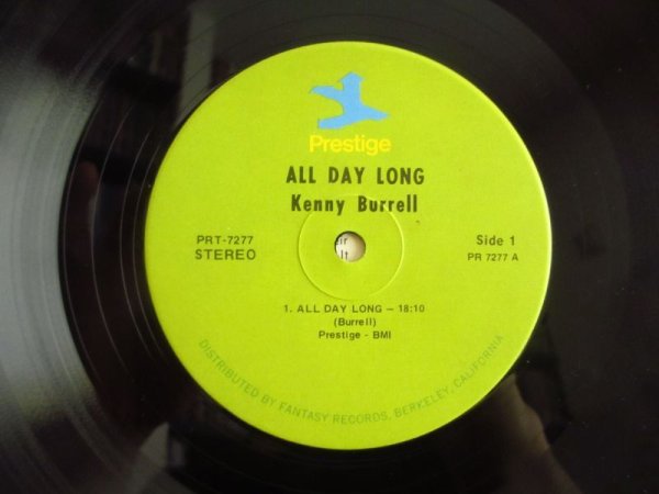 画像3: Kenny Burrell / All Day Long (3)