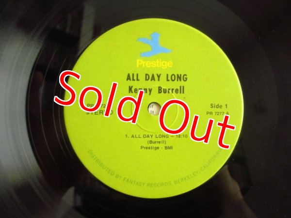 画像3: Kenny Burrell / All Day Long (3)