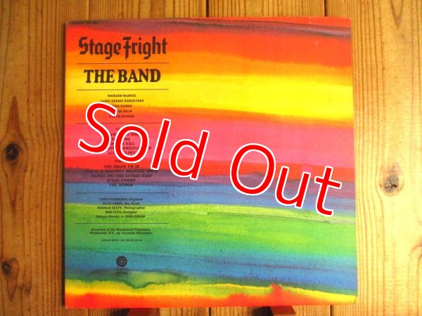画像1: The Band / Stage Fright (1)
