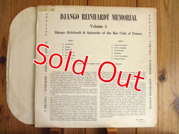 画像2: Django Reinhardt / Memorial Album Volume 3 (2)