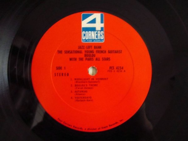 画像3: Boulou Ferre With The Paris All Stars / Jazz - Left Bank ~ The Sensational Young French Guitarist (3)
