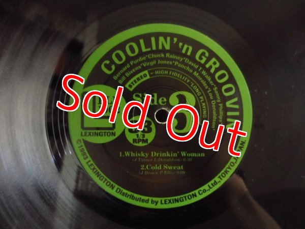 画像4: V.A. (Bernard Purdie, Chuck Rainey, David T. Walker, Sonny Phillips, Bill Bivens, Virgil Jones, Pancho Morales, Mr. Alligator Boogaloo) / Coolin' 'N Groovin' (A Night At On-Air) (4)