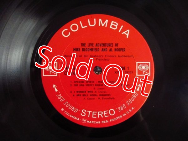 画像5: Mike Bloomfield And Al Kooper / The Live Adventures Of Mike Bloomfield And Al Kooper (5)