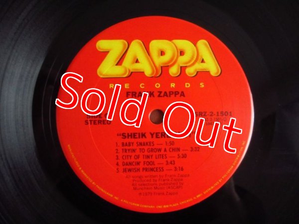 画像5: Frank Zappa / Sheik Yerbouti (5)