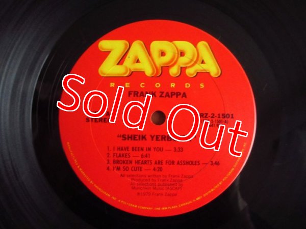 画像4: Frank Zappa / Sheik Yerbouti (4)