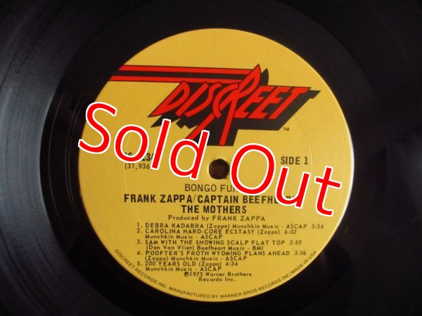 画像3: Frank Zappa, Captain Beefheart, The Mothers / Bongo Fury (3)