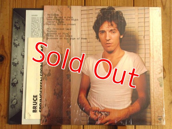 画像2: Bruce Springsteen / Darkness On The Edge Of Town (2)