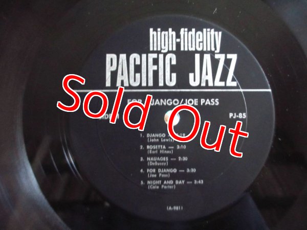 画像3: Joe Pass / For Django (3)