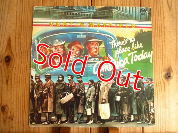 画像1: Curtis Mayfield / There's No Place Like America Today (1)