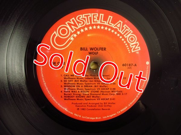 画像3: ★Bill Wolfer / Wolf (3)