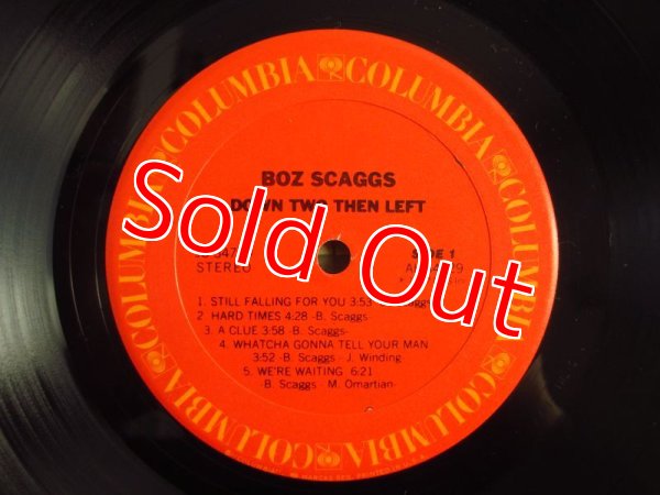 画像4: Boz Scaggs / Down Two Then Left  (4)