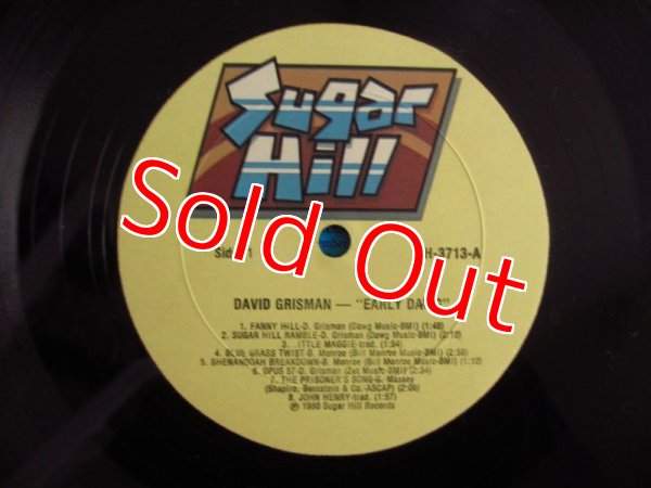 画像3: David Grisman / Early Dawg (3)
