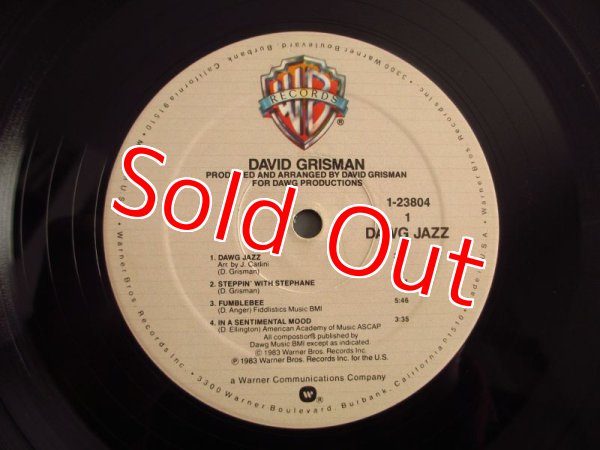 画像3: David Grisman / Dawg Jazz - Dawg Grass (3)