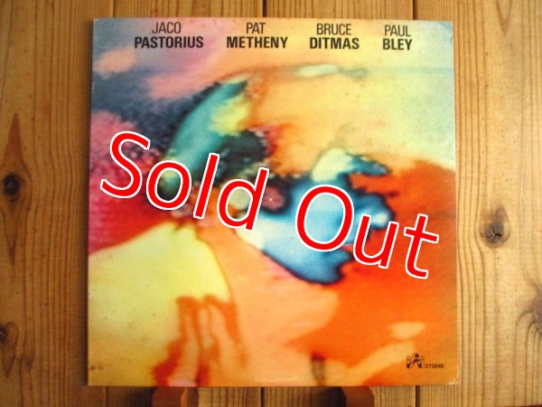 画像1: Jaco Pastorius & Pat Metheny & Bruce Ditmas & Paul Bley / Jaco (1)