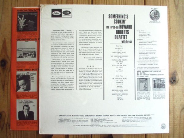 画像2: The Howard Roberts Quartet / Something's Cookin' (2)