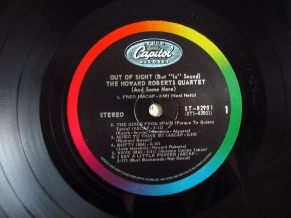 画像3: The Howard Roberts Quartet / Out Of Sight (But "In" Sound) (3)