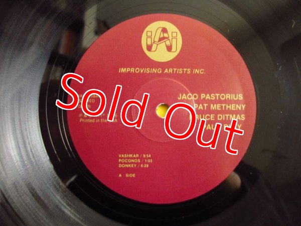 画像3: Jaco Pastorius & Pat Metheny & Bruce Ditmas & Paul Bley / Jaco (3)
