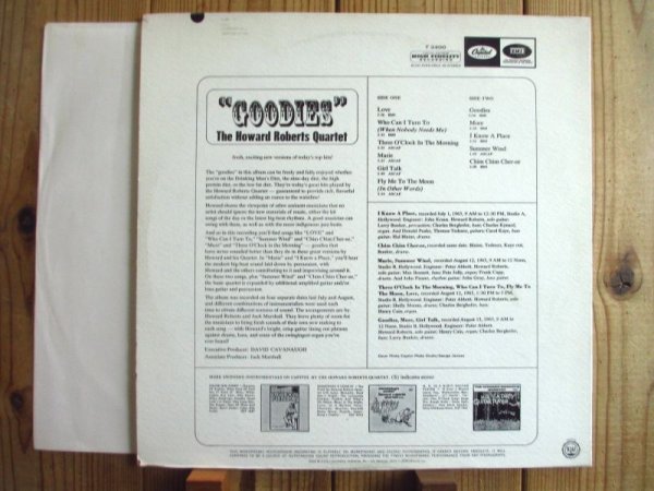 画像2: The Howard Roberts Quartet / Goodies (2)