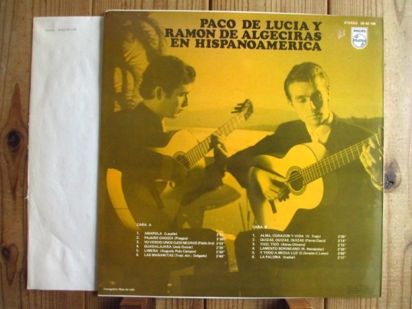画像2: Paco De Lucia Y Ramon De Algeciras / En Hispanoamerica (2)
