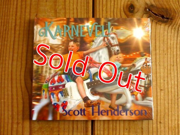 画像1: 現代最高峰テクニカル系ギタリスト、スコットヘンダーソン待望の2024年作品！■Scott Henderson / Karnevel! (1)