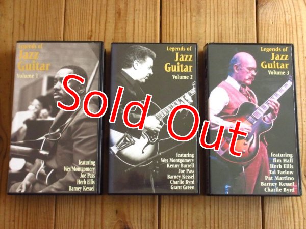 画像1: 3巻セット■V.A. (Wes Montgomery, Kenny Burrell, Jim Hall, etc.) / Legends of the Jazz Guitar Vol. 1~3 (1)