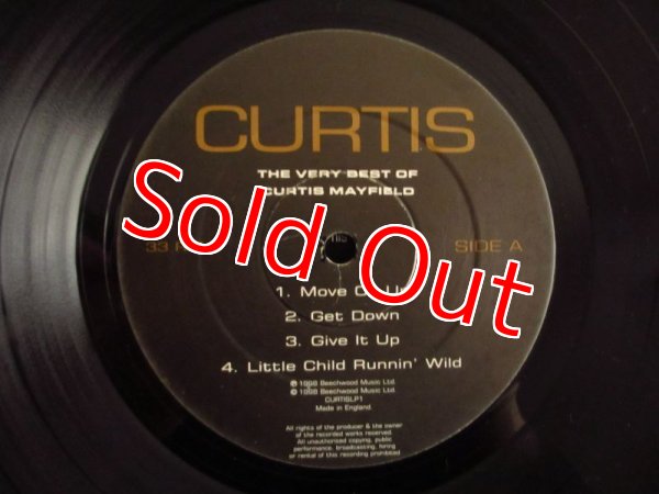 画像4: Curtis Mayfield / The Very Best Of Curtis Mayfield (4)