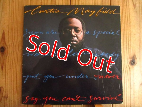 画像1: Curtis Mayfield / Never Say You Can't Survive (1)