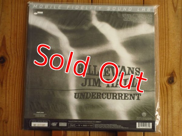 画像2: 再入荷！ジムホールとビルエヴァンスの名作デュオMFSL高音質盤！■Bill Evans &  Jim Hall / Undercurrent (2)