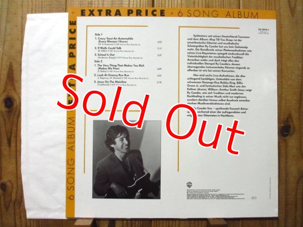 画像2: Ry Cooder / Live (2)