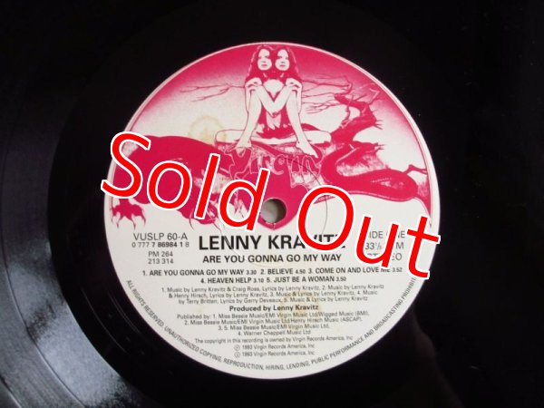 画像3: Lenny Kravitz / Are You Gonna Go My Way (3)