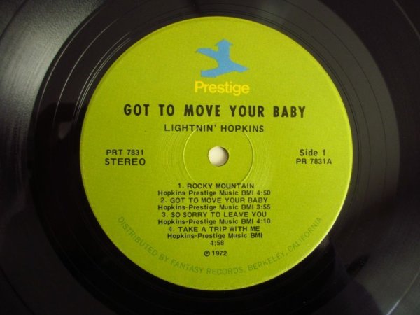 画像3: Lightnin' Hopkins / Got To Move Your Baby (3)