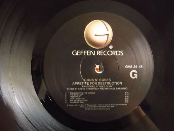 画像3: Guns N' Roses / Appetite For Destruction (3)