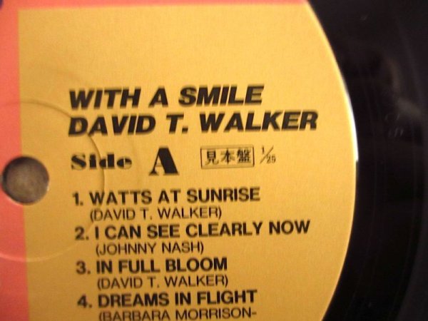 画像4: David T. Walker / With A Smile (4)