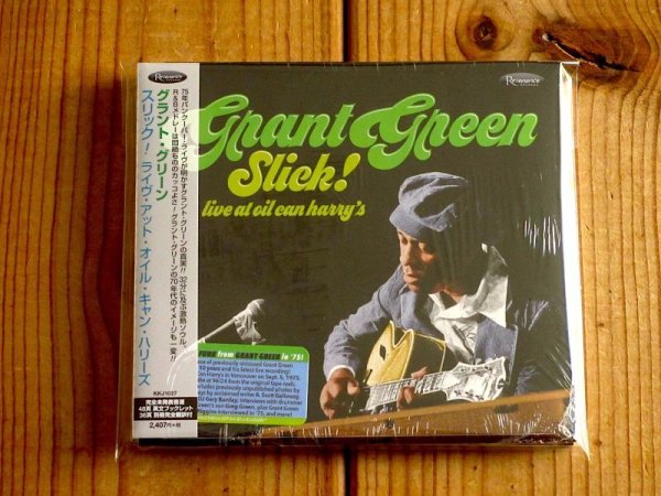 画像1: 国内仕様！後期グラントグリーンの未発表ライヴ音源が入荷！■Grant Green / Slick!- Live at Oil Can Harry's (1)