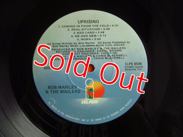 画像3: Bob Marley And The Wailers / Uprising (3)