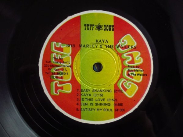 画像3: Bob Marley & The Wailers / Kaya (3)