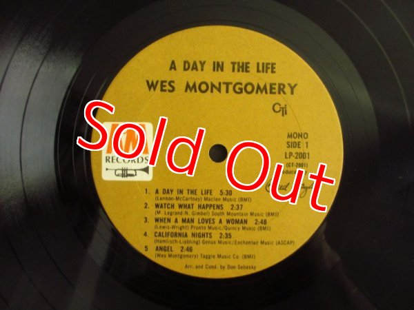 画像4: レア MONO 希少モノラル盤！■Wes Montgomery / A Day In The Life (4)