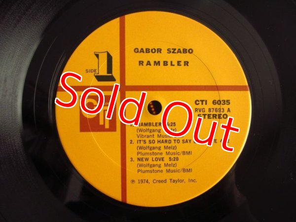 画像4: Gabor Szabo / Rambler (4)